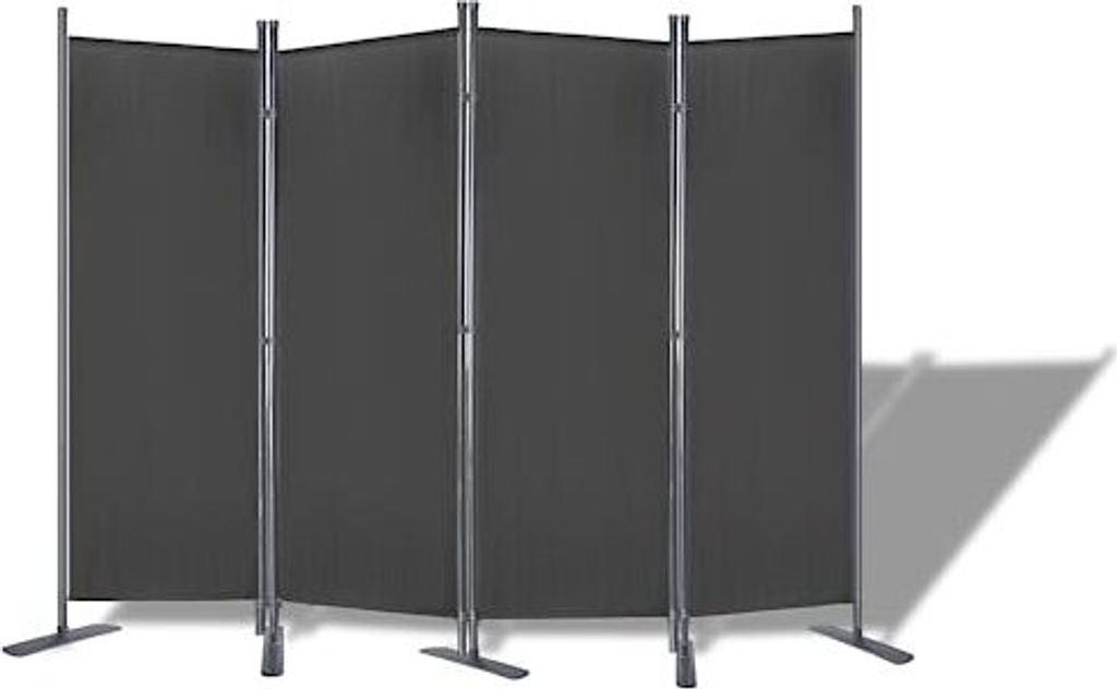 JOIEYOU 4 Teilig Paravent aus Polyestergewebe Raumteiler Produktbild