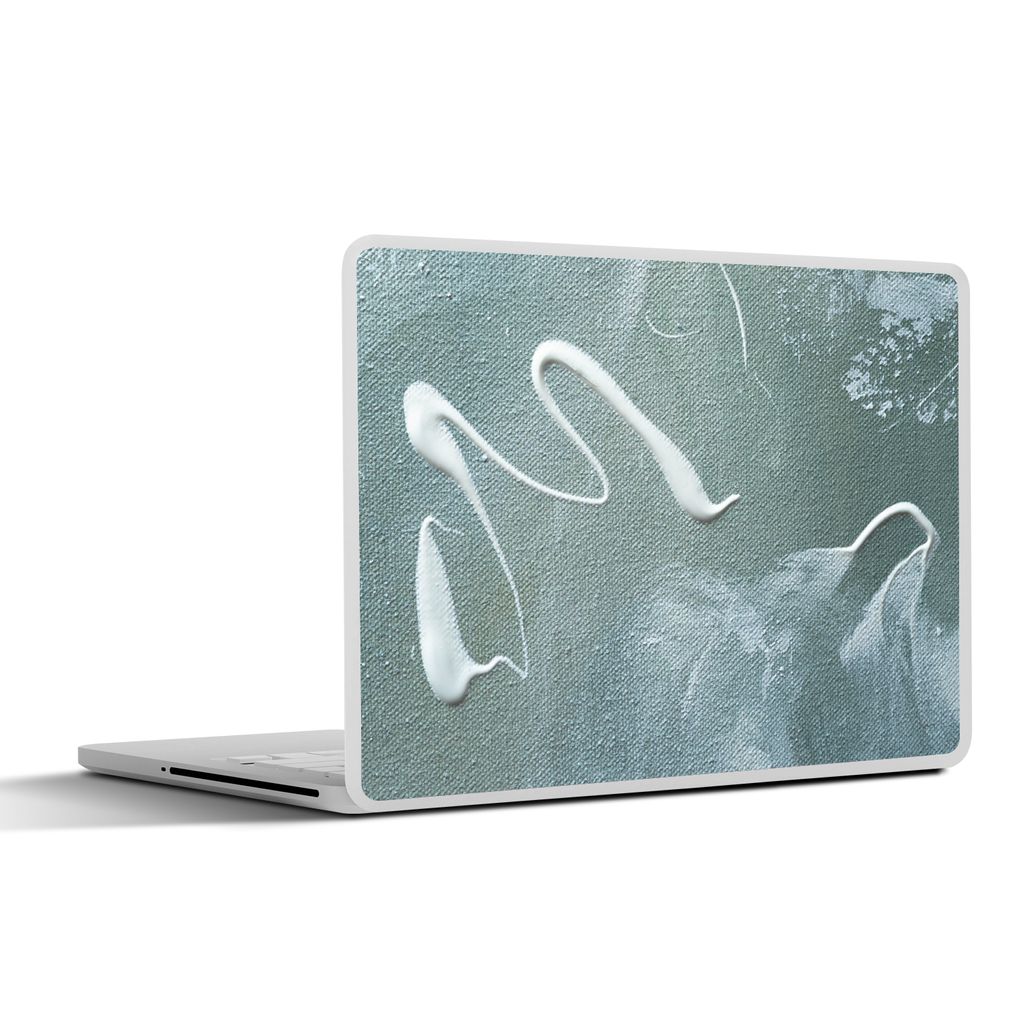 MuchoWow Laptop Aufkleber Sticker Cover Acrylfarbe - Gestaltung - Abstrakt 36.5x27.5 cm - Laptop-Sticker