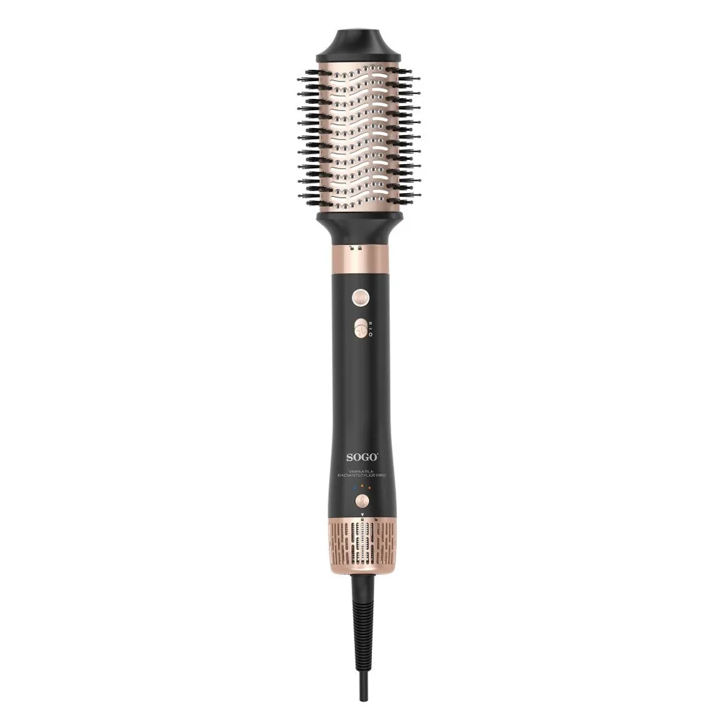 Sèche-cheveux compact pour brushing rapide Sogo 1200W avec prise EU