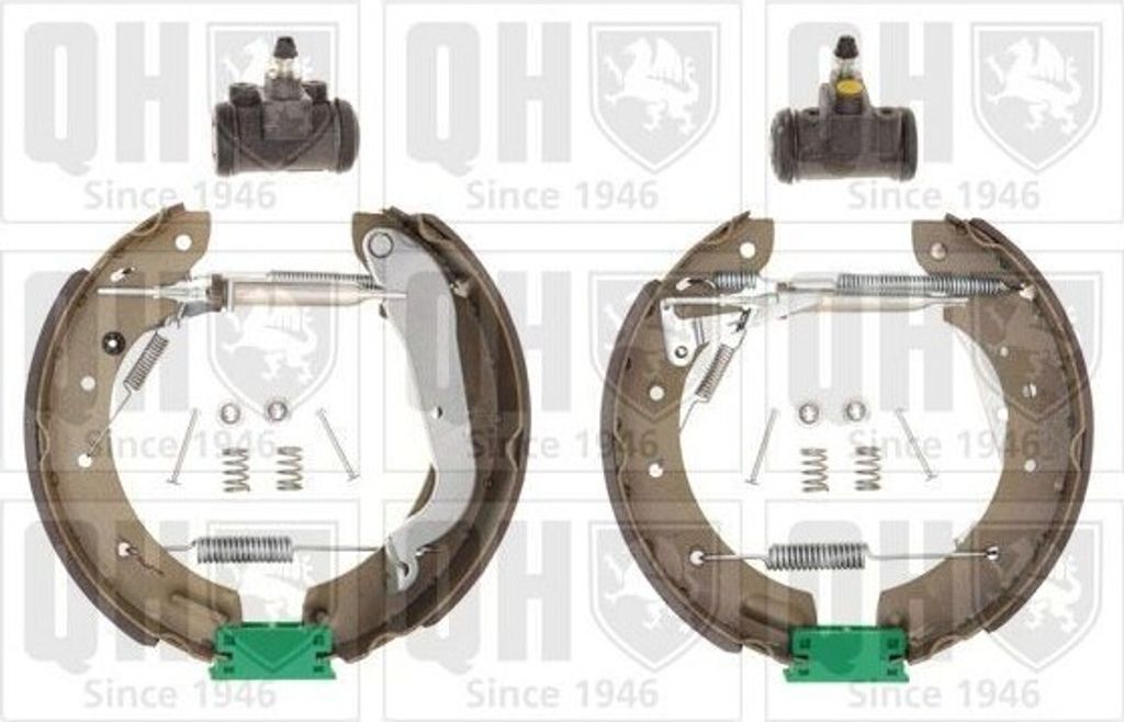 QUINTON HAZELL Bremsbackensatz Trommelbremse Hinten für NISSAN TERRANO II (R20) 254mm BS953K2