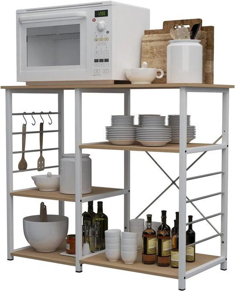 Étagère de cuisine 6 niveaux : fini le désordre avec ce meuble compact