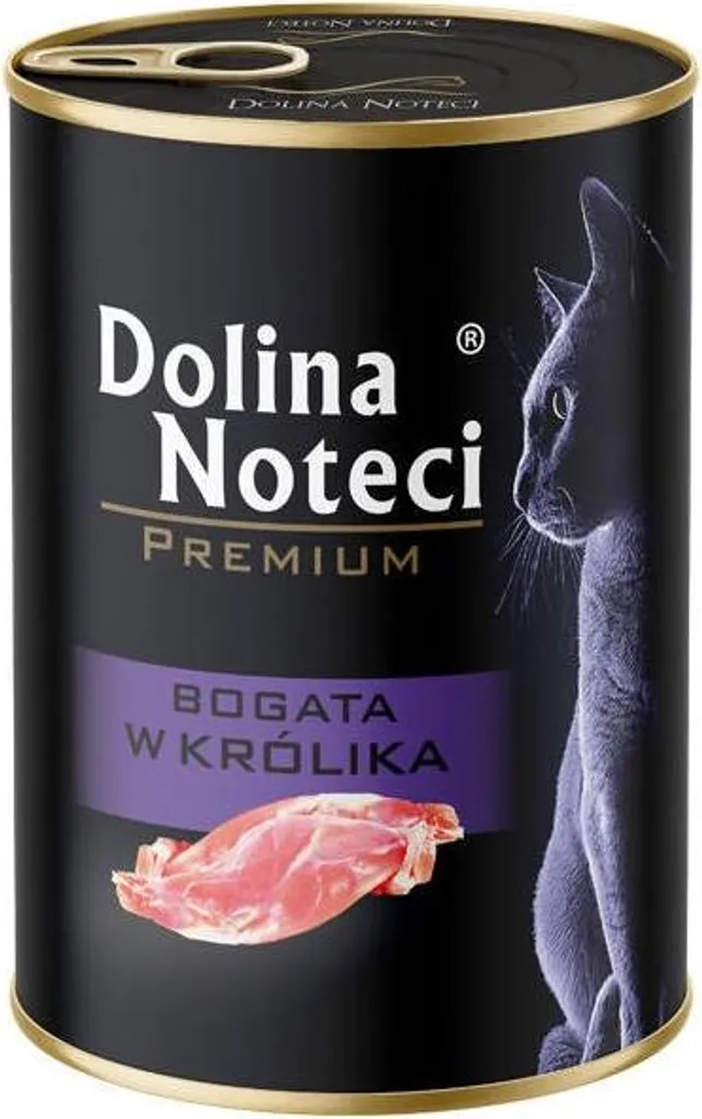 Cibo Gatti Dolina Noteci Premium Ricco di Coniglio 400g - Grain Free