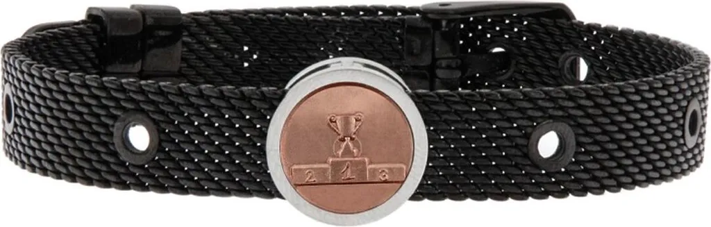 Bracciale da uomo Talent Jewels TJA-5-04-02-2-215 Nero