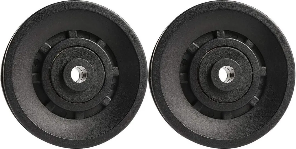 Topfinder Poulie 90mm avec Roulement à Billes pour Appareil de Fitness