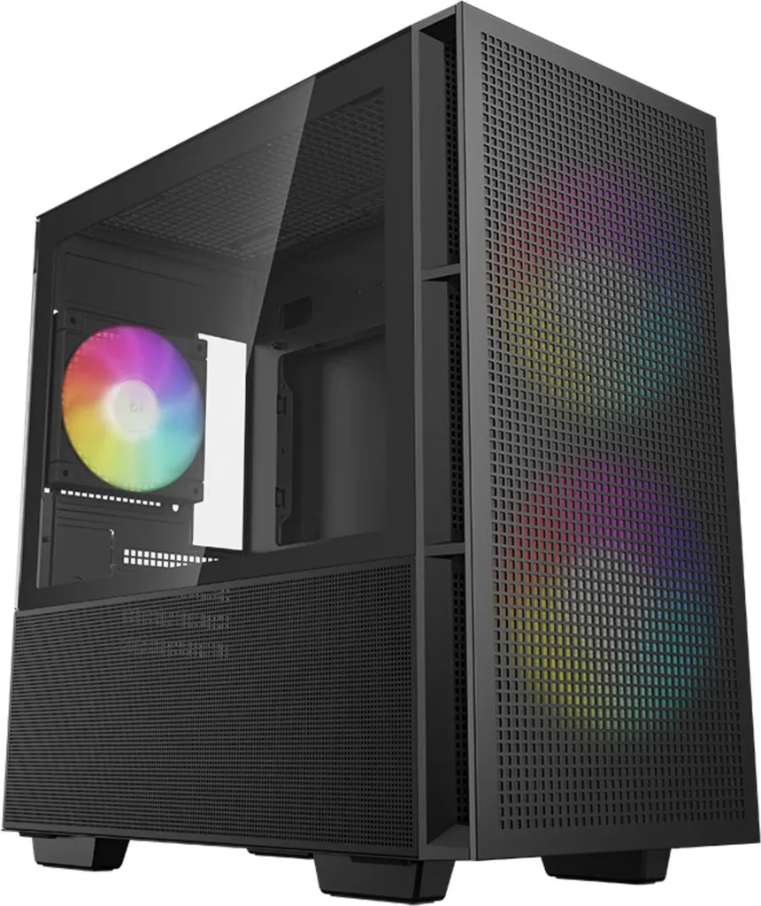 DeepCool CH360 Nero Case Micro-ATX Airflow High Performance ARGB - 11