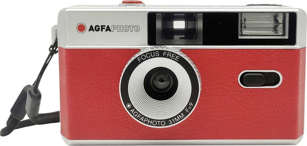 Agfaphoto Fotocamera riutilizzabile 35mm rosso