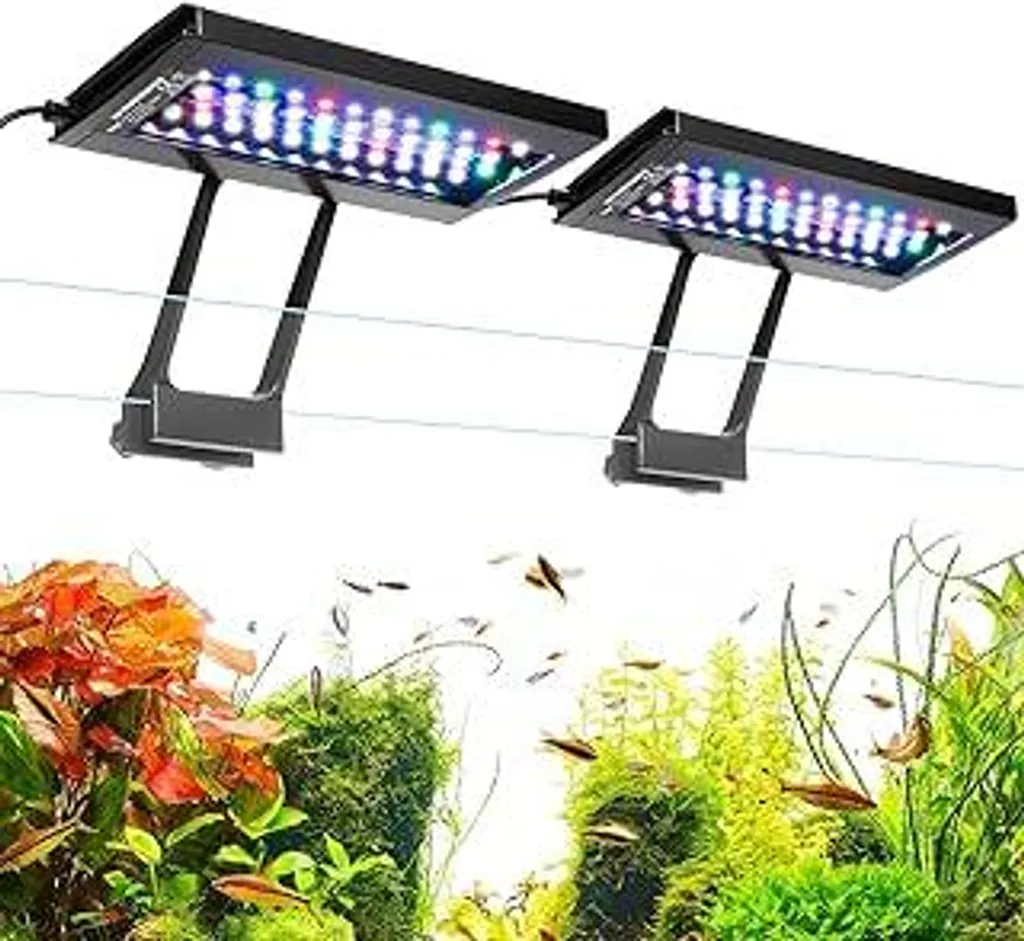 Illuminazione Acquario hygger 24W: Qualità e Benessere per i Pesci