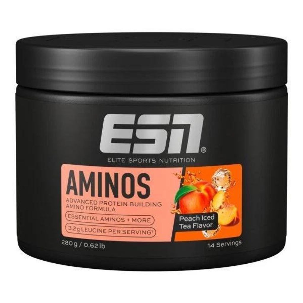 ESN EAA+ Aminos Peach Iced Tea Flavor Pulver, 280 g Produktbild 