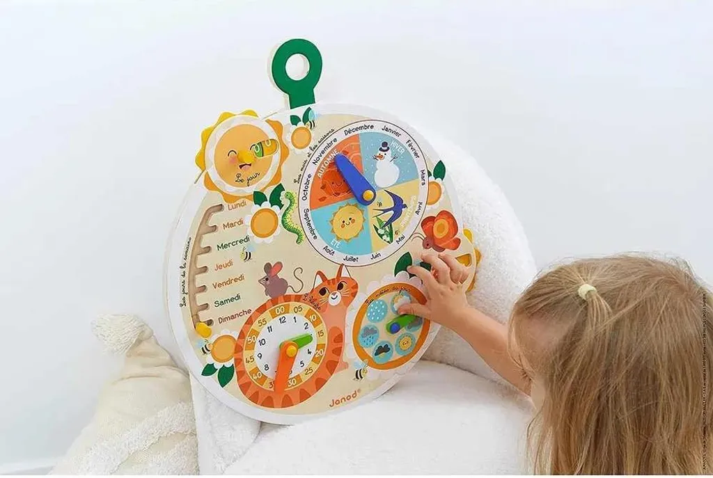 Enfant Perdu dans la Date ? Solution avec la Roue du Temps Janod - 4
