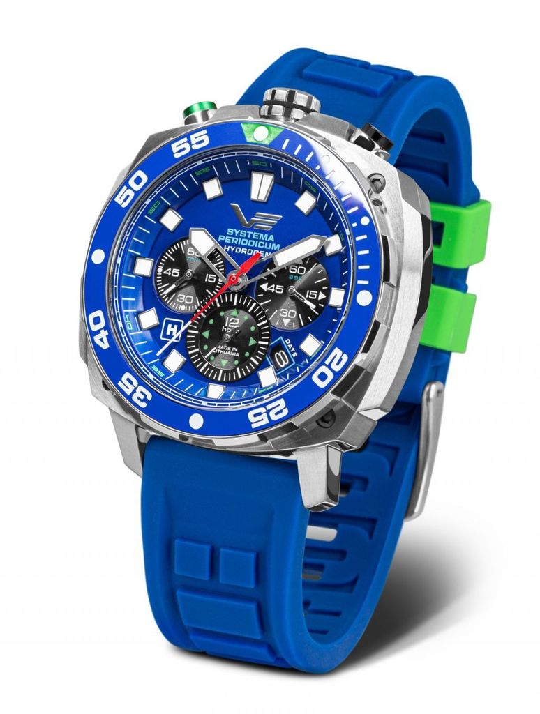 Vostok Europe Systema Periodicum Hydrogen Chronograph Produktbild 2