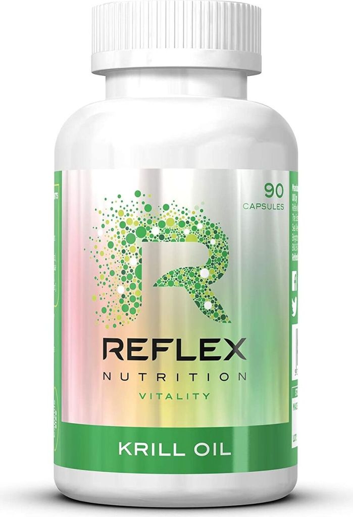 Reflex Nurtrition Krill Oil 500 mg-90 Kapseln