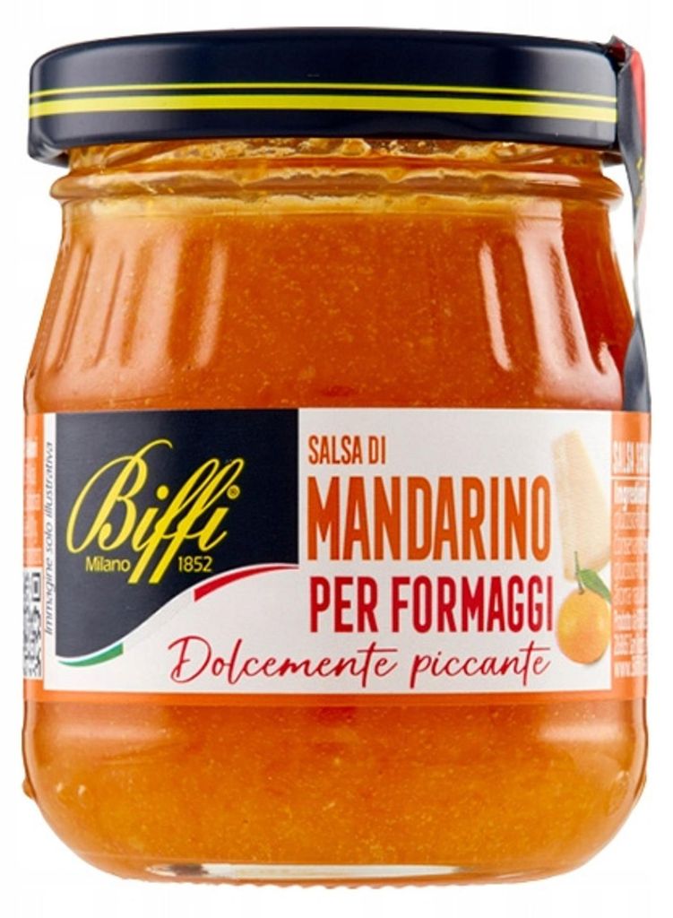 Salsa mandarynkowa do serów Biffi 100 g Zdjęcie produktu 