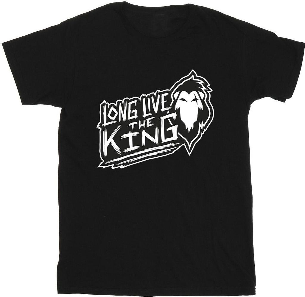 Disney - "The Lion King The King" T-Shirt für Herren BI32847 (XL) (Schwarz)