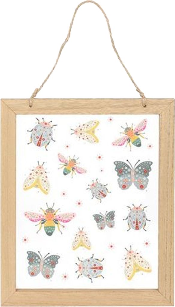 Something Different - Hängende Dekoration, Glas, Floral Käfer SD9792 (Einheitsgröße) (Bunt)