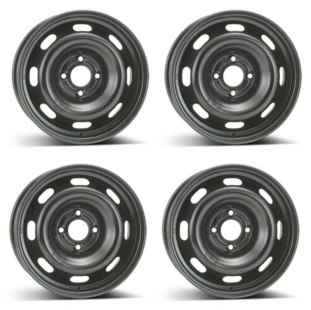 4 Stahlfelgen Alcar 8055 6.0Jx15 ET23 4x108 für Peugeot 207 208 301
