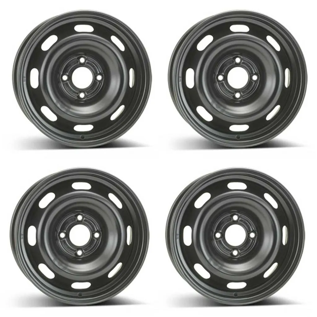 4 Jantes Acier Alcar 8055 6.0Jx15 ET23 4x108 pour Citroën C3 et DS3