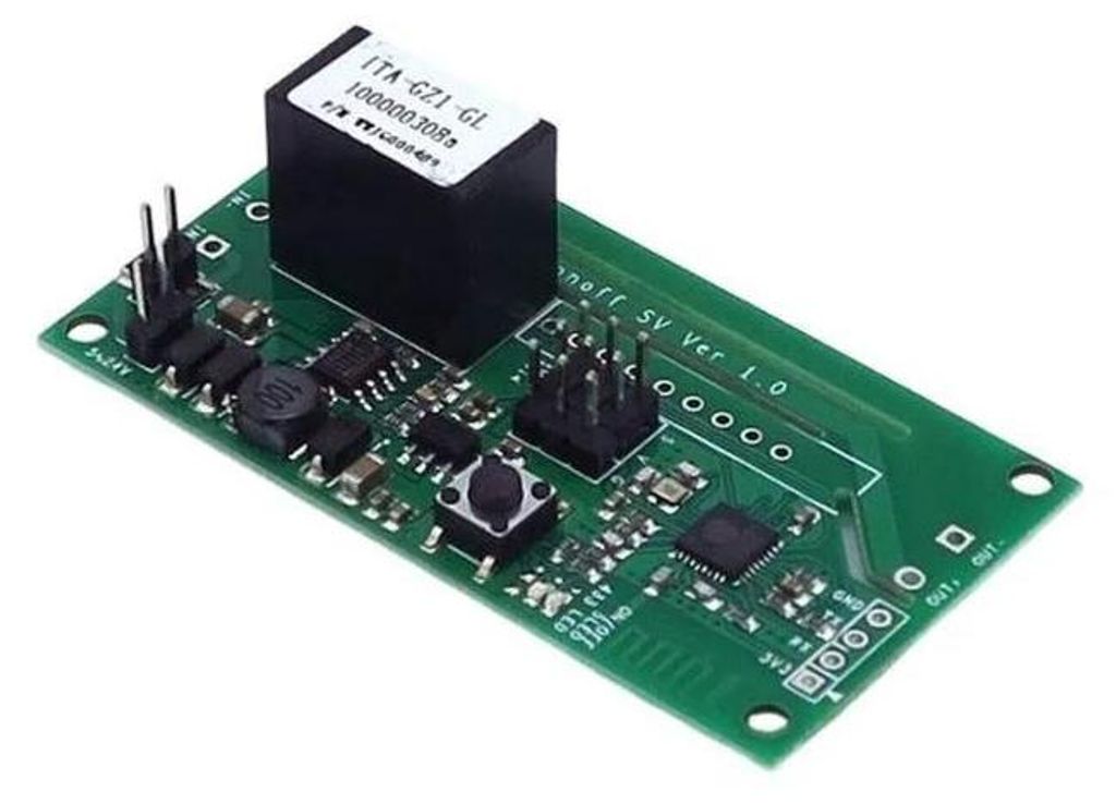 Sonoff WLAN-Schaltmodul SV, 5–24V DC, DIY, potenzialfrei, Produktbild 