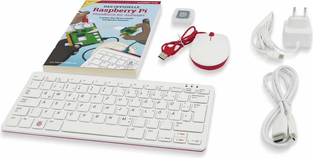 Kit Raspberry Pi 400 DE (SC0385) Image du produit 
