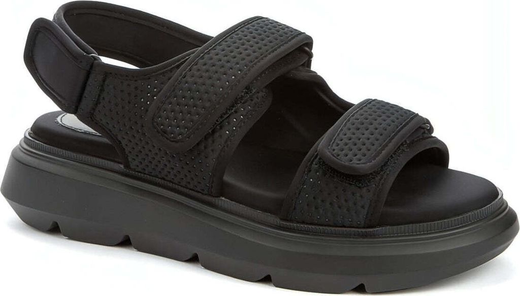 Keddo Damen Klassische Sandalen 837152/15-06 Farbe: Schwarz Größe: 41