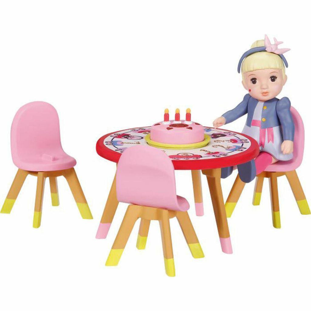 BABY born Minis - Playset Happy Birthday, Puppe Lea 7cm, Produktbild 
