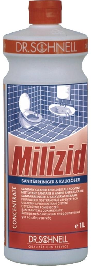 Dr. Schnell 913987 Sanitär-Reiniger Milizid 1l Produktbild 