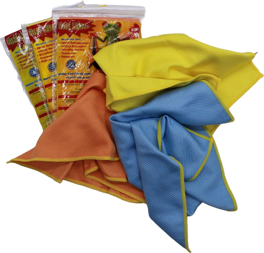 MAPE DAS GELBE WUNDER MICROFASERTUCH 6 Stück 40x40 Produktbild 