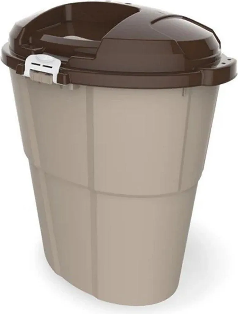 Bama Pet Dado Voedselcontainer 60L Beige/Taupe