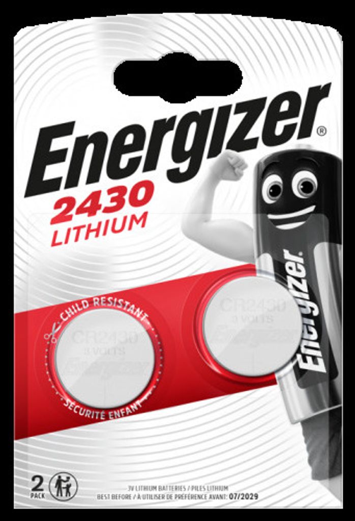 Batterie Energizer Lithium CR2430 - 2 Stck.