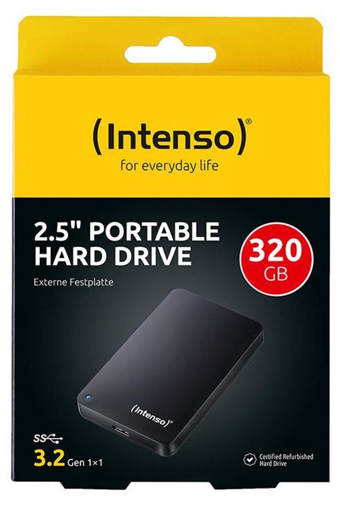 Intenso Disco Rigido Portatile 320 GB, Immagine del prodotto 