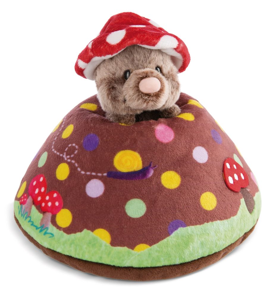 NICI Kissen Maulwurf & Erdhügel 48210 - NICI Forest Friends Produktbild 