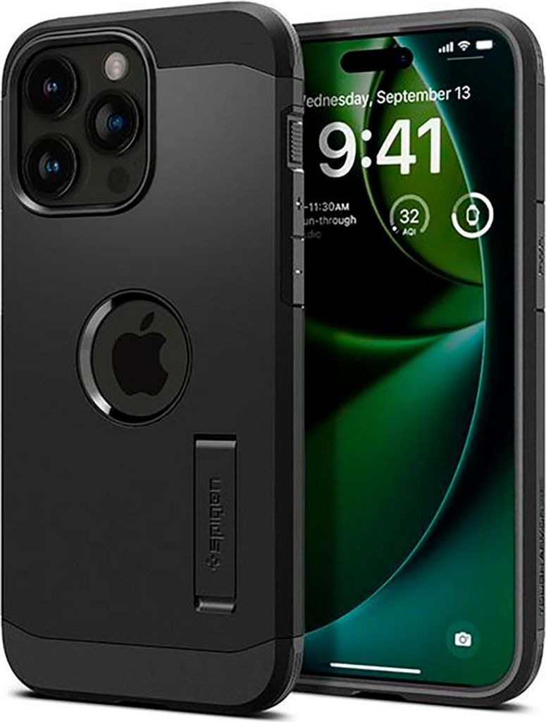 Custodia Tough Armor Magsafe per Iphone 15 Pro Max nero Immagine del prodotto 
