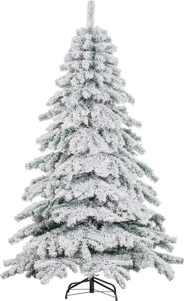 Sapin de Noël artificiel 180 cm idéal pour décoration intérieure cosy