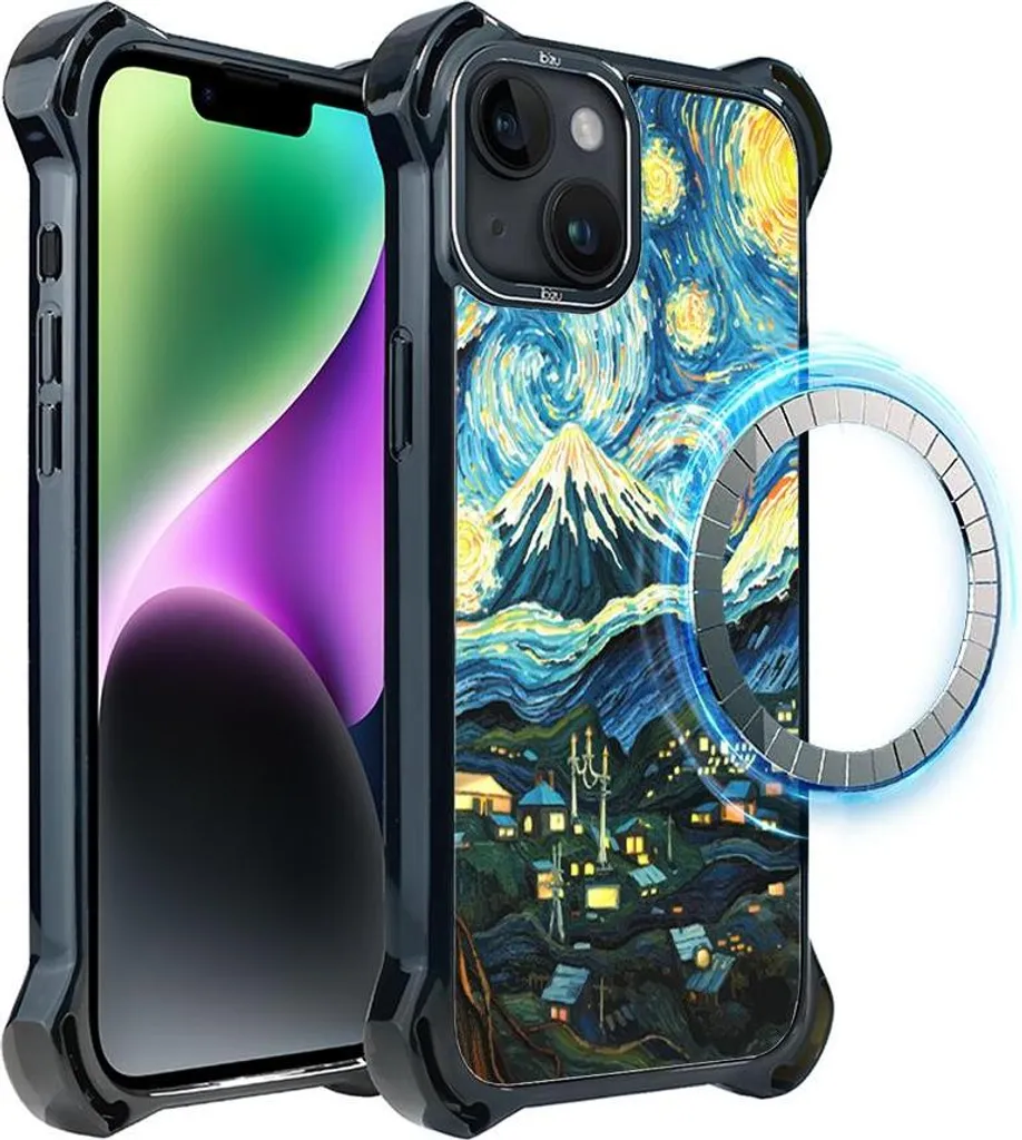 Acquista Custodia iPhone 14 IBIZU DropGuard Ultra MagSafe Van Gogh