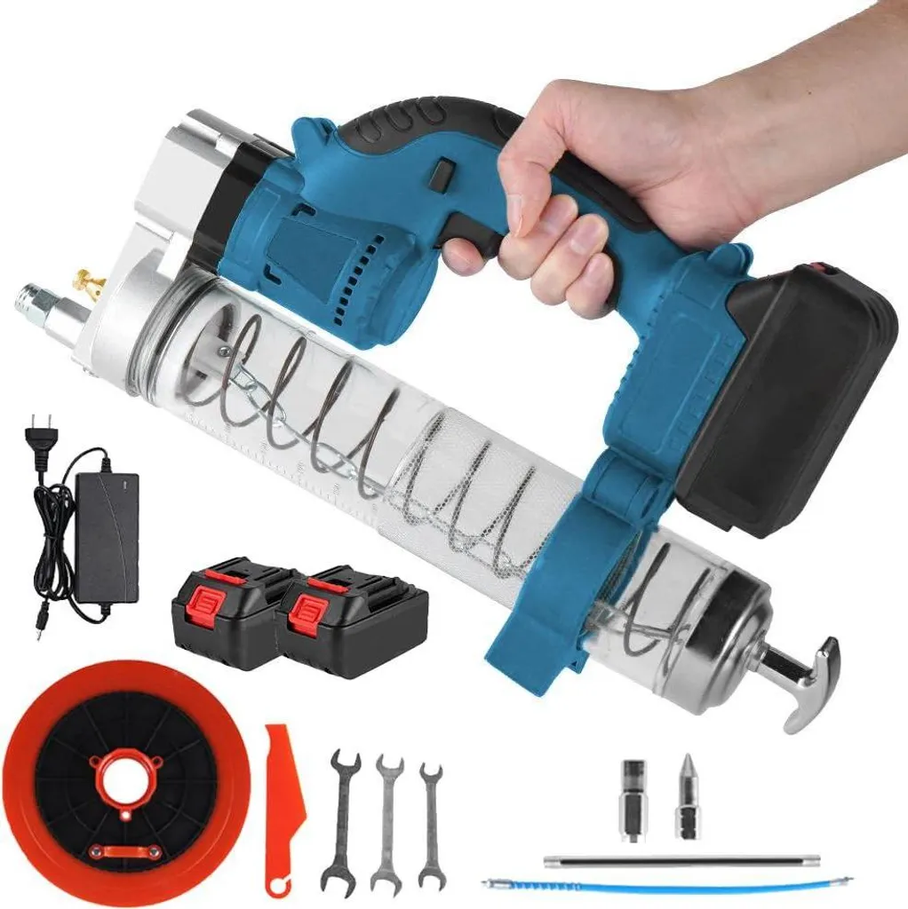 Pistolet à graisse haute pression sans fil : graissage facile sans effort