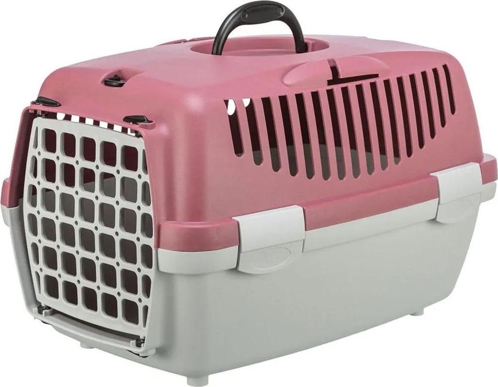 Trixie Transportbox Capri I - hellgrau/altrosa