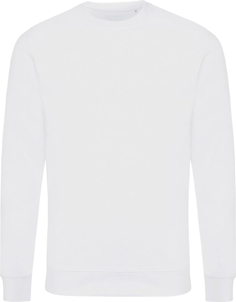 Iqoniq - "Zion" Sweatshirt Rundhalsausschnitt für Herren/Damen Uni XD622 (XL) (Weiß)