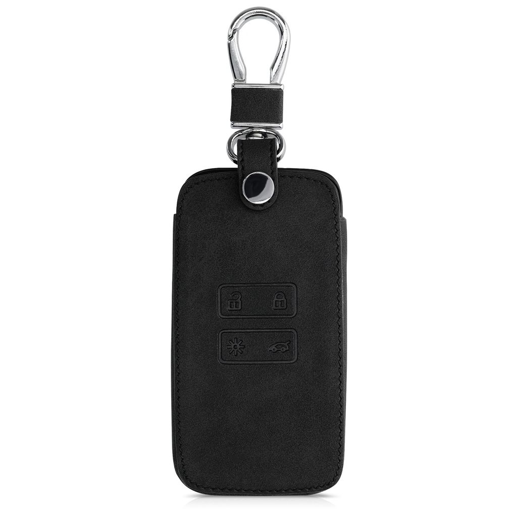 kwmobile Schlüsseltasche Autoschlüssel Hülle für Renault Dacia, Schlüsselhülle  Schlüssel Case Cover, KOMPATIBEL MIT: passend für Renault Dacia 2-Tasten  Funk Autoschlüssel
