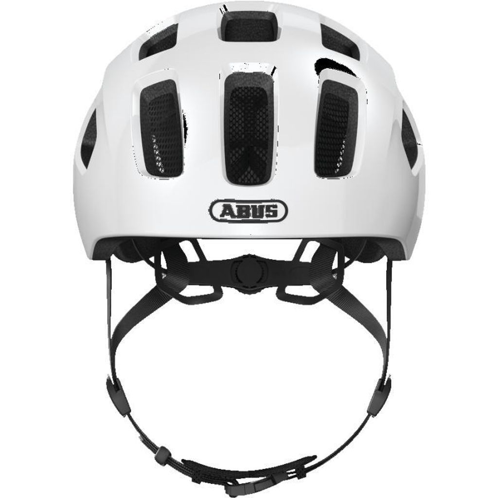 Casque Vélo ABUS Youn-I 2.0 Avec Lumière LED - Pour Enfants, Ados, Adultes - Taille S - Beige - Aération, Réglage Facile