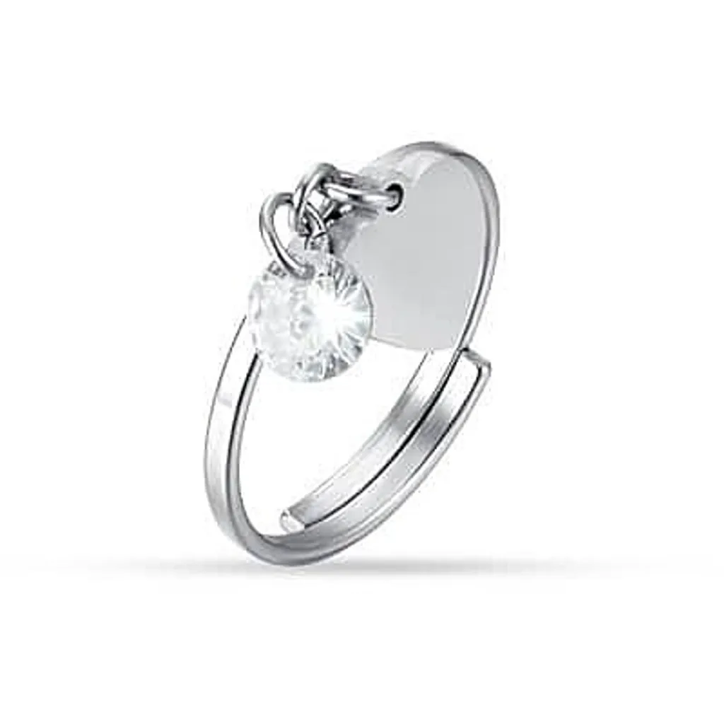 Bague Réglable Femme Luca Barra Argent : Finis les Problèmes de Taille