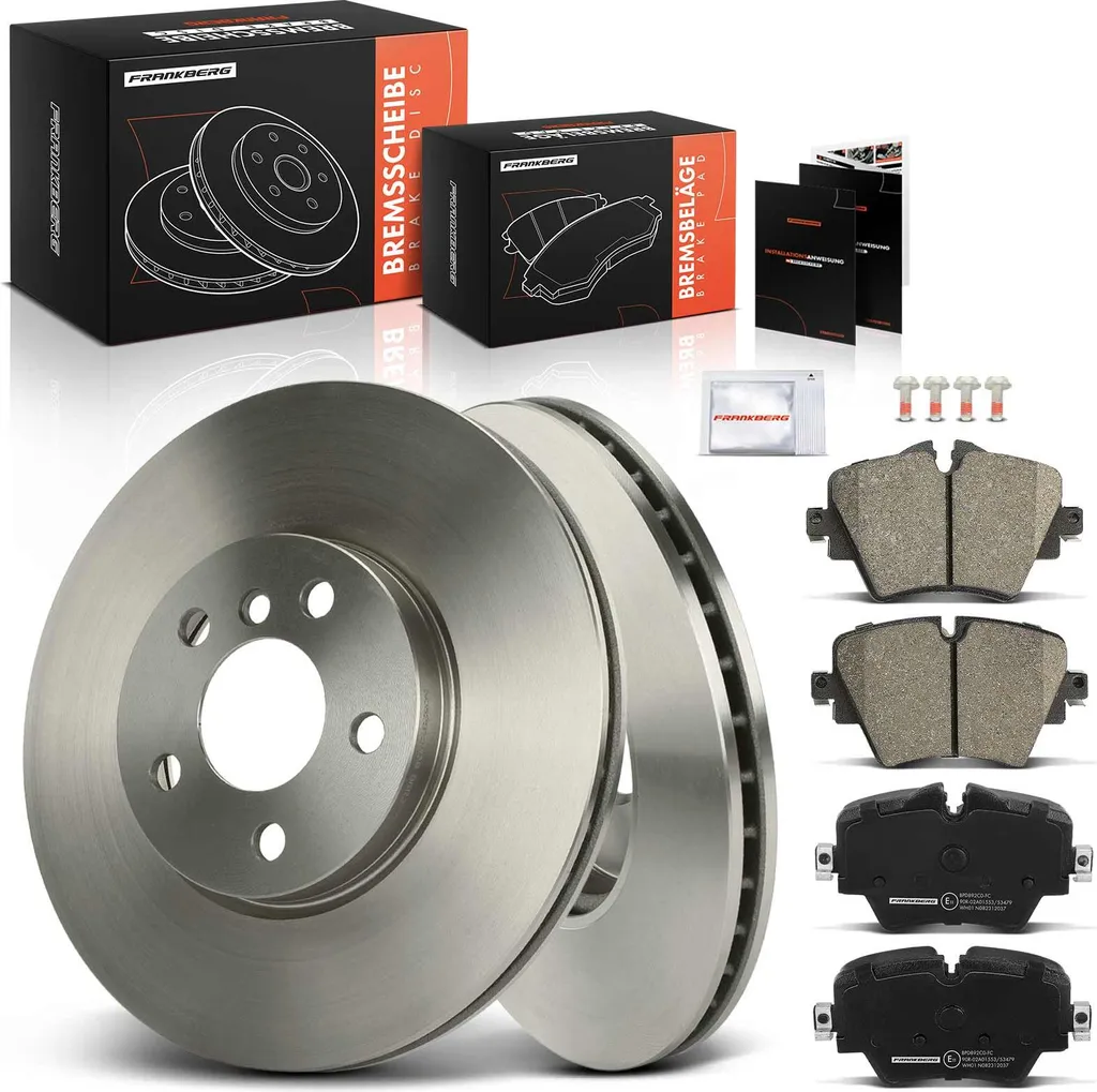 Kit de freinage complet disques et plaquettes avant BMW X1 X2 et MINI