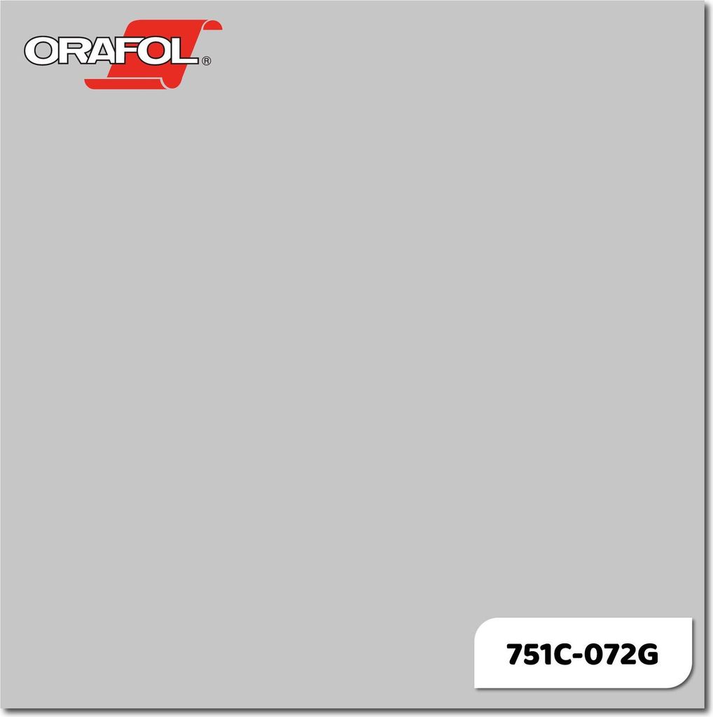 ORAFOL ORACAL 751C Meterware - 072 LIGHT-GREY in 31,5 x 100cm