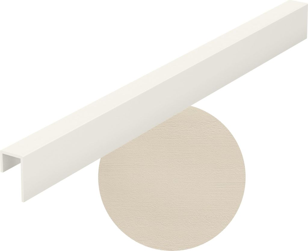 VOX KERRAFRONT Universalleiste - Abschlussprofil für Fassadenpaneele - PVC - UV-beständig - Mastic
