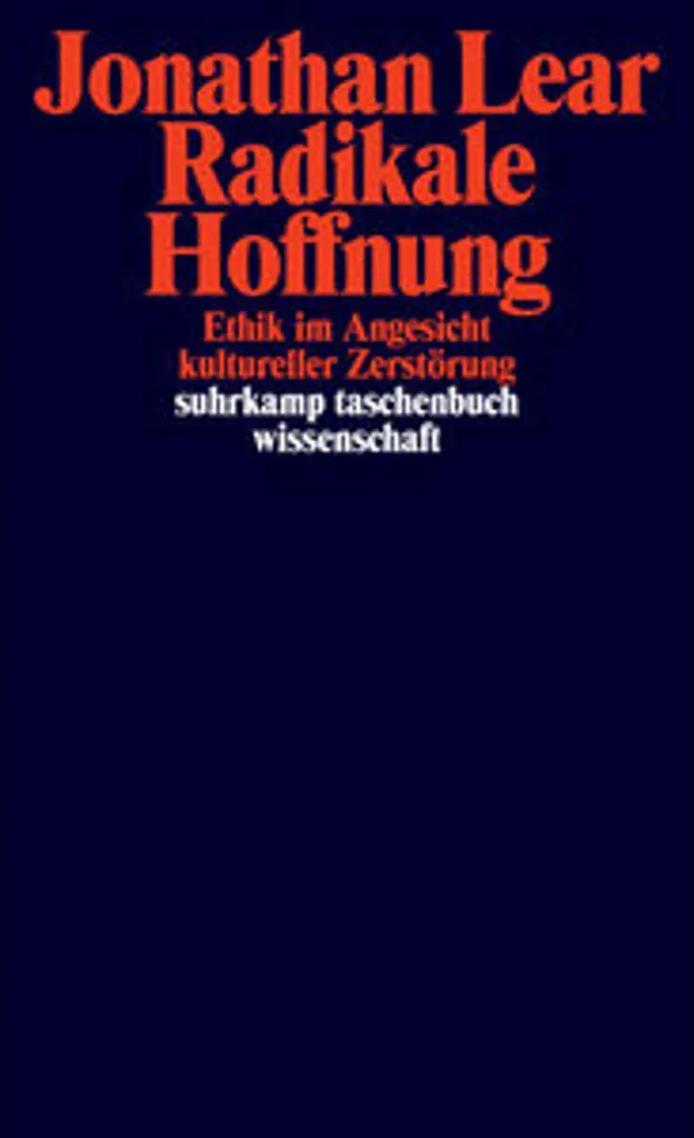 Livre Radikale Hoffnung : essai de philosophie de Jonathan Lear R45