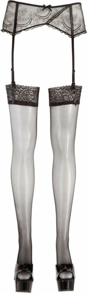 Cottelli LEGWEAR - Pończochy czarne 5 Zdjęcie produktu 