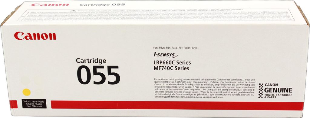 Canon 055 - Gelb - Original - Tonerpatrone