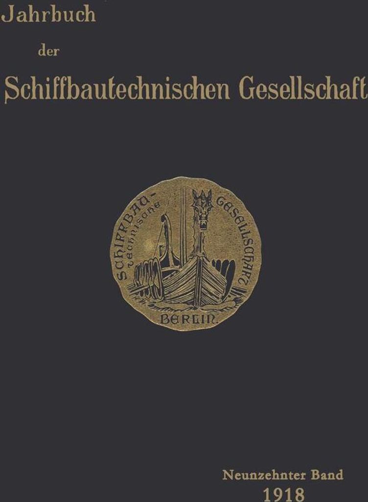 Jahrbuch der Schiffbautechnischen Gesellschaft