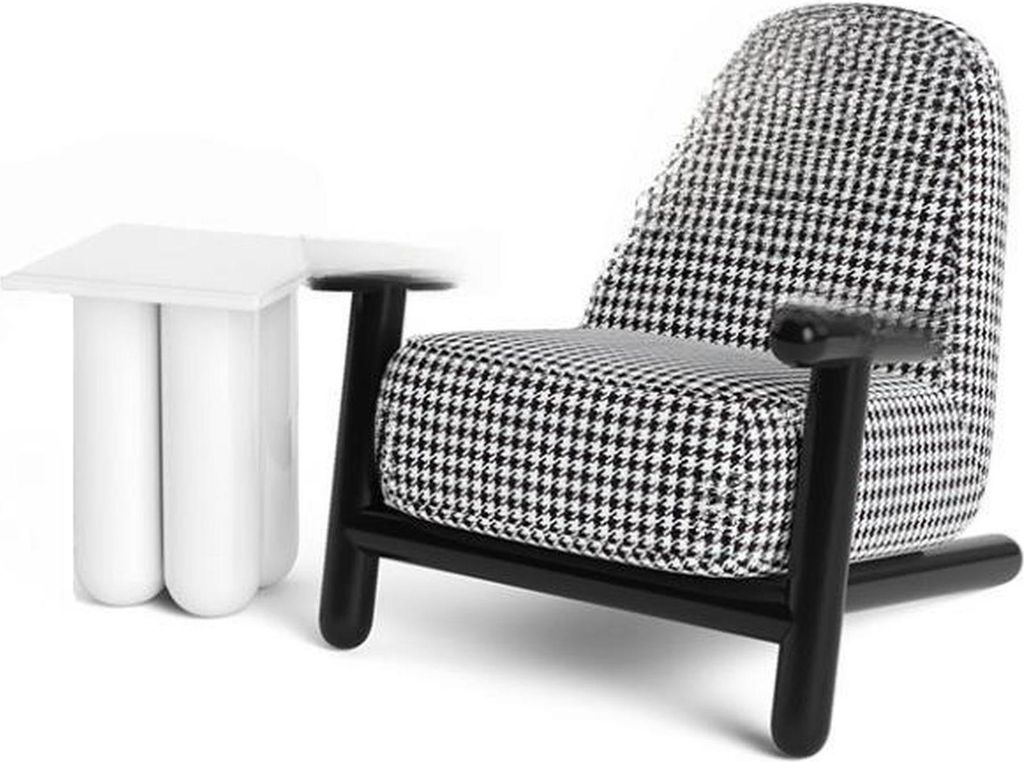 Sessel Design Sofa 1 Sitzer Relax Textil Lounge Luxus Polster Club Neu