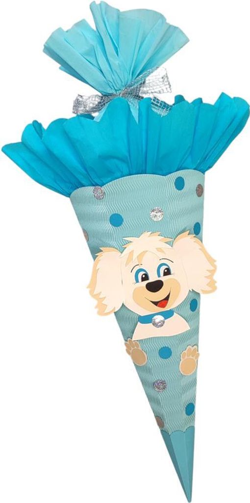 Schultüte Bastelset Hund von Prell Produktbild 