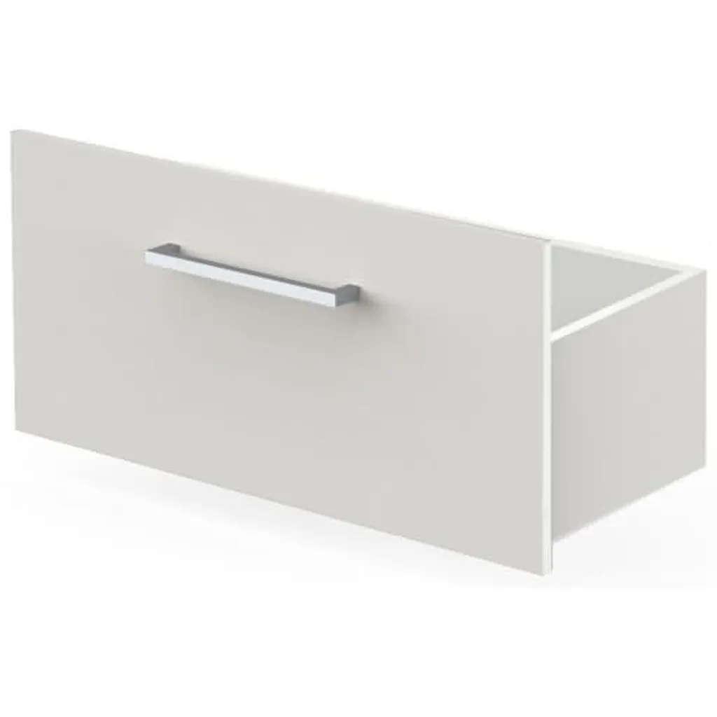 Bloc tiroir de rangement 76 x 38 blanc - Module complémentaire robuste