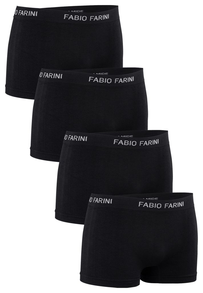 Fabio Farini - 4 Stück Herren Unterhosen - Männer Produktbild 